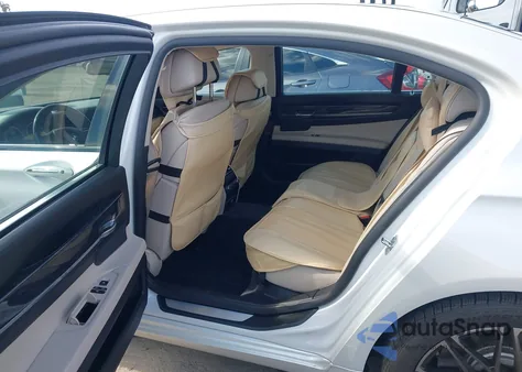 2009 BMW 750Li from USA, damaged, VIN WBAKB83519CY60572